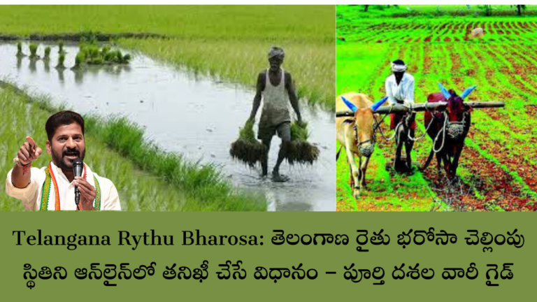 Telangana Rythu Bharosa